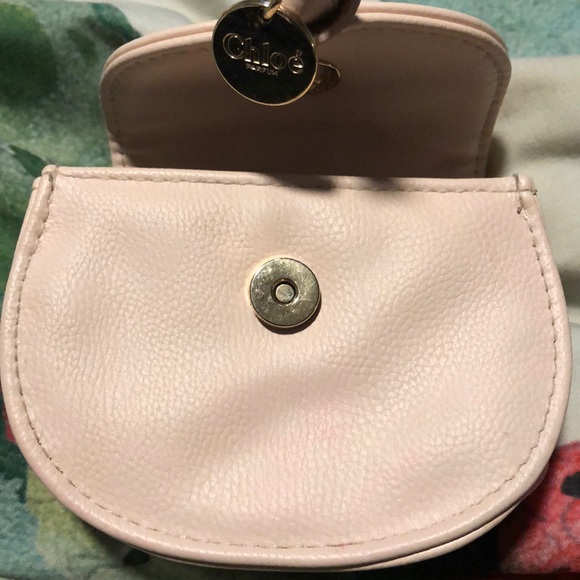 CHLOE small change purse in very light pink - Picture 5 of 6